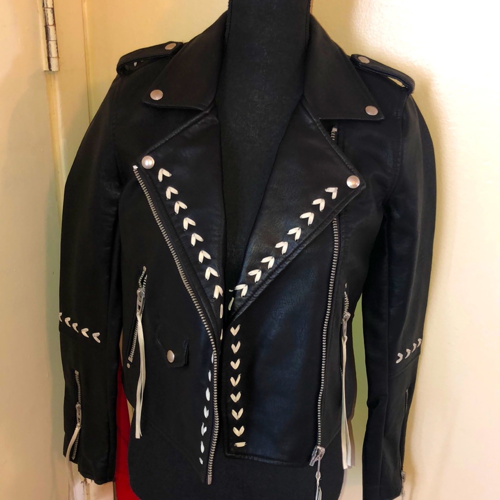 Blank nyc leather jacket